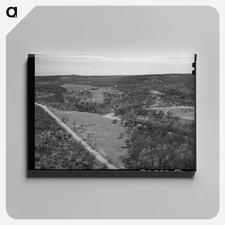 アートパネル-Countryside, Kimble County, Texas
 - ラッセル リー Canvas.