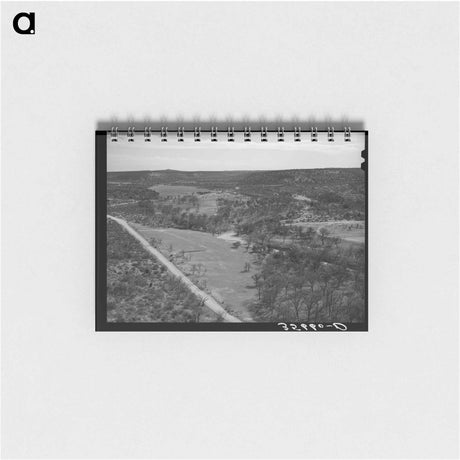 アートメモ帳-Countryside, Kimble County, Texas
 - ラッセル リー Memo.
