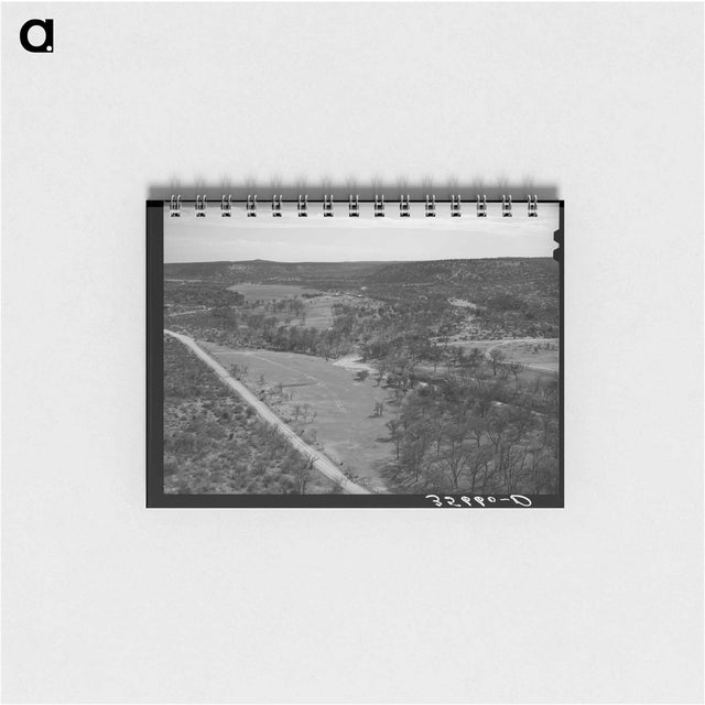 アートメモ帳-Countryside, Kimble County, Texas
 - ラッセル リー Memo.