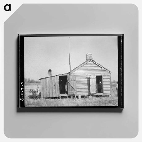 アートパネル-Home of Day Laborer
 - ラッセル リー Canvas.