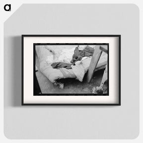 アートポスター-Migrant Worker's Bed
 - ラッセル リー Poster.