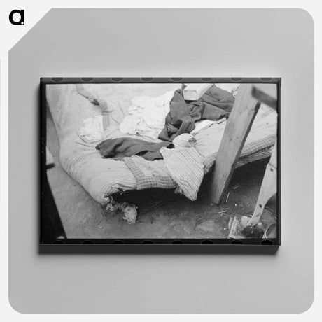 アートパネル-Migrant Worker's Bed
 - ラッセル リー Canvas.