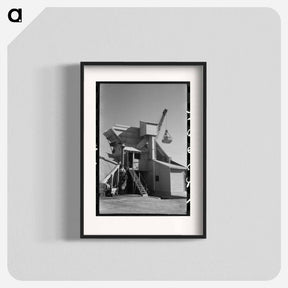 アートポスター-Concrete Mixing Plant, Oklahoma City
 - ラッセル リー Poster.