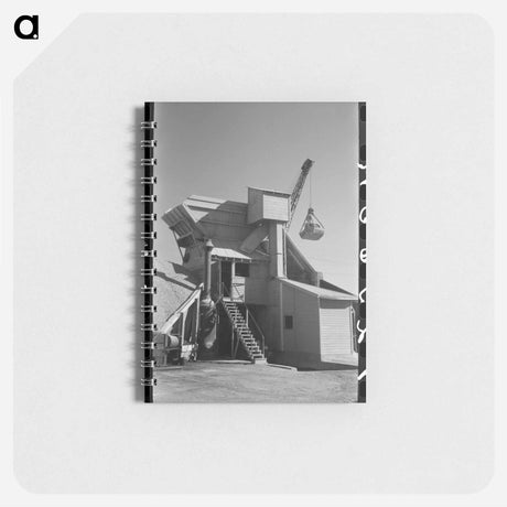 アートメモ帳-Concrete Mixing Plant, Oklahoma City
 - ラッセル リー Memo.