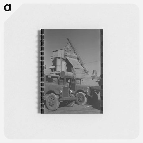 アートメモ帳-Concrete Mixing Plant, Oklahoma City
 - ラッセル リー Memo.