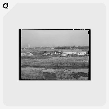 アートポストカード-Independent Refinery
 - ラッセル リー Postcard.