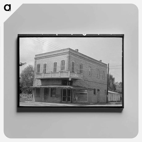 アートパネル-Vacant Building, Kenner, Louisiana
 - ラッセル リー Canvas.