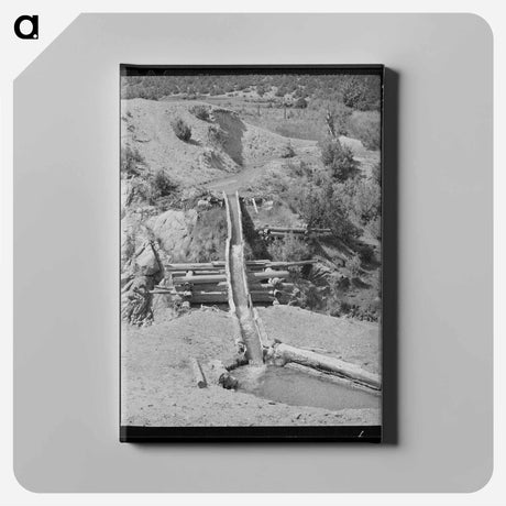 アートパネル-Trampas Irrigation
 - ラッセル リー Canvas.