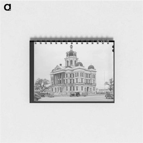 アートメモ帳-Courthouse, Gatesville, Texas
 - ラッセル リー Memo.