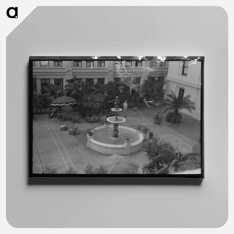 アートパネル-Shuffleboard at the U.S. Grant
 - ラッセル リー Canvas.