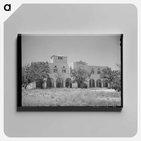 アートパネル-Burro Mountain Copper Company Building
 - ラッセル リー Canvas.