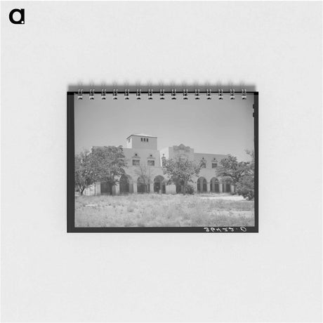 アートメモ帳-Burro Mountain Copper Company Building
 - ラッセル リー Memo.