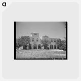 アートポストカード-Burro Mountain Copper Company Building
 - ラッセル リー Postcard.