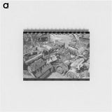 アートメモ帳-Abbeville Junkyard
 - ラッセル リー Memo.