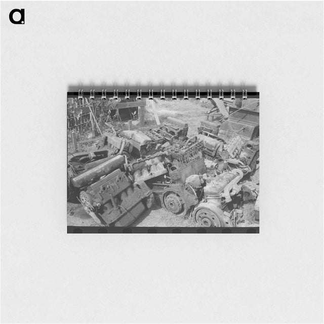 アートメモ帳-Abbeville Junkyard
 - ラッセル リー Memo.