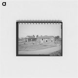 アートメモ帳-Houses on the Bull Tract
 - ラッセル リー Memo.