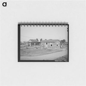 アートメモ帳-Houses on the Bull Tract
 - ラッセル リー Memo.