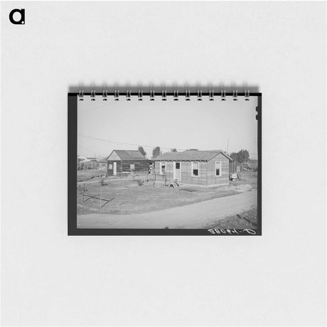アートメモ帳-Houses on the Bull Tract
 - ラッセル リー Memo.