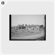 アートポストカード-Houses on the Bull Tract
 - ラッセル リー Postcard.