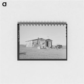 アートメモ帳-Farm Laborer's House
 - ラッセル リー Memo.