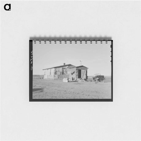 アートメモ帳-Farm Laborer's House
 - ラッセル リー Memo.