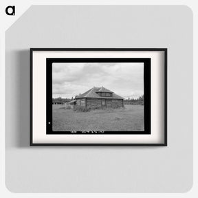 アートポスター-Abandoned Log Cabin
 - ラッセル リー Poster.
