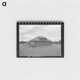 アートメモ帳-Abandoned Log Cabin
 - ラッセル リー Memo.