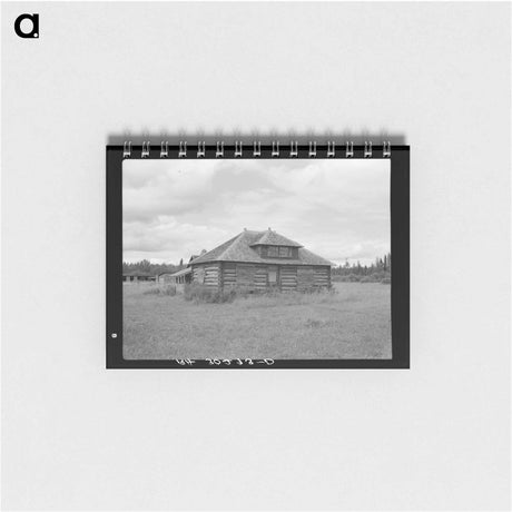 アートメモ帳-Abandoned Log Cabin
 - ラッセル リー Memo.