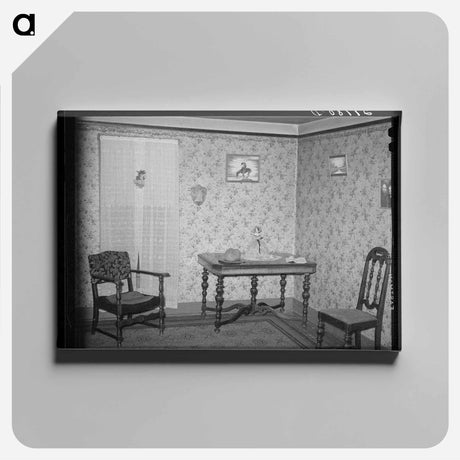 アートパネル-Animas River Valley Living Room
 - ラッセル リー Canvas.