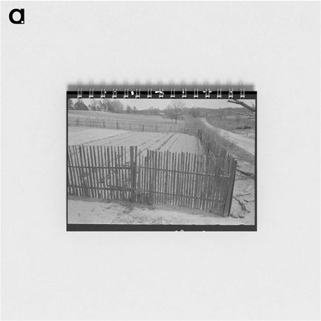 アートメモ帳-Fenced Garden
 - ラッセル リー Memo.