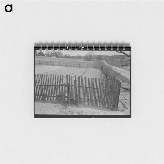 アートメモ帳-Fenced Garden
 - ラッセル リー Memo.