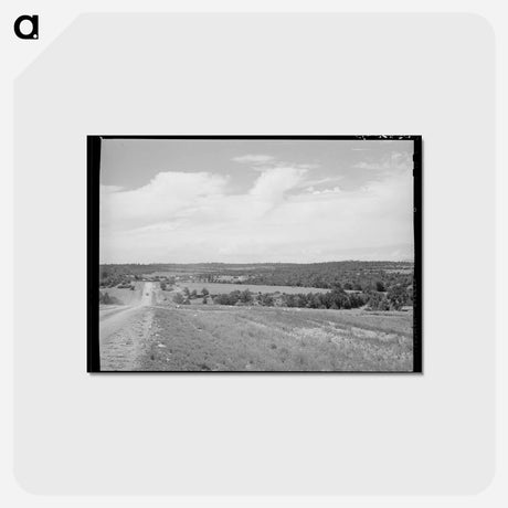 アートポストカード-Farming Country, Chilili
 - ラッセル リー Postcard.
