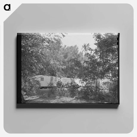 アートパネル-Umatilla Depot Housing
 - ラッセル リー Canvas.