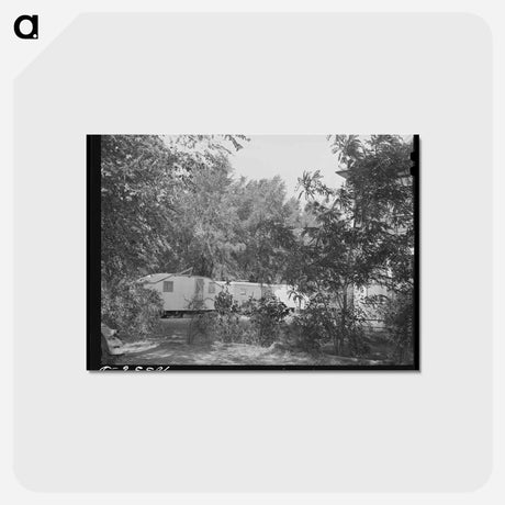 アートポストカード-Umatilla Depot Housing
 - ラッセル リー Postcard.