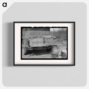 アートポスター-Grub Wagon, Harlingen
 - ラッセル リー Poster.