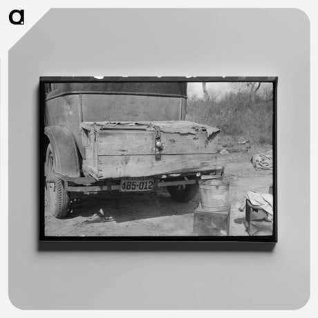 アートパネル-Grub Wagon, Harlingen
 - ラッセル リー Canvas.