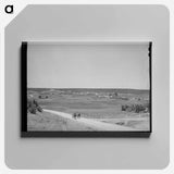 アートパネル-Chamisal, New Mexico
 - ラッセル リー Canvas.