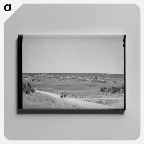 アートパネル-Chamisal, New Mexico
 - ラッセル リー Canvas.