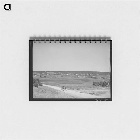 アートメモ帳-Chamisal, New Mexico
 - ラッセル リー Memo.