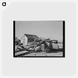 アートポストカード-Crystal City Ruins
 - ラッセル リー Postcard.