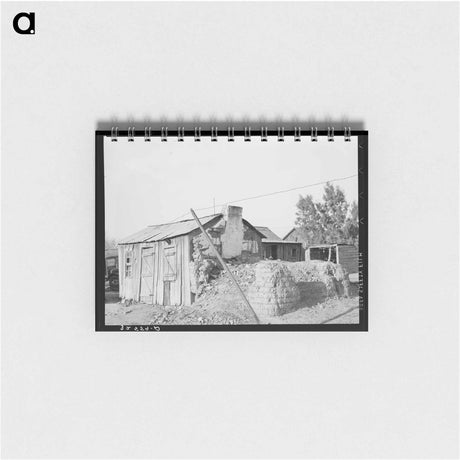 アートメモ帳-Old Mexican House, Crystal City
 - ラッセル リー Memo.
