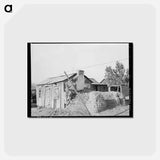 アートポストカード-Old Mexican House, Crystal City
 - ラッセル リー Postcard.