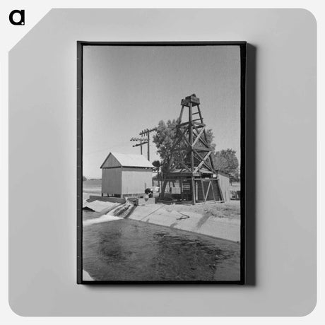 アートパネル-Maricopa County Irrigation
 - ラッセル リー Canvas.