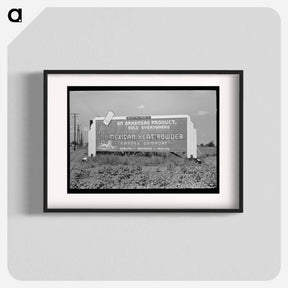 アートポスター-Sign, West Memphis, Arkansas
 - ラッセル リー Poster.