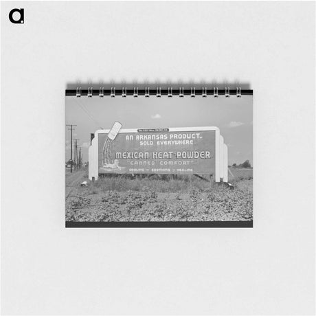 アートメモ帳-Sign, West Memphis, Arkansas
 - ラッセル リー Memo.