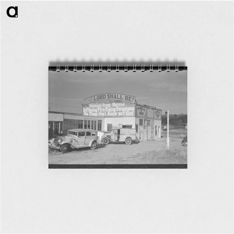 アートメモ帳-Highway in Tehama County
 - ラッセル リー Memo.