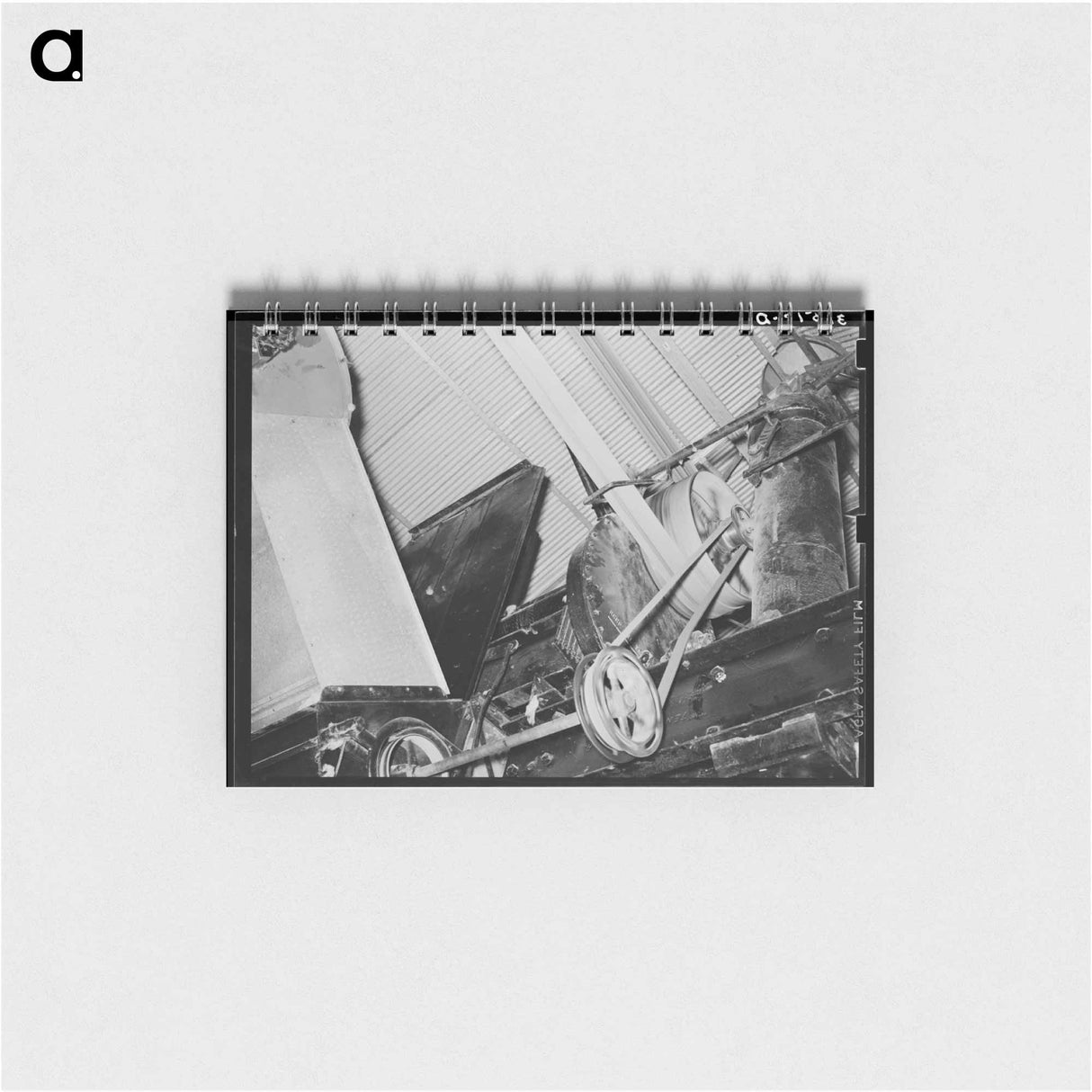アートメモ帳-Cotton Gin Machinery
 - ラッセル リー Memo.