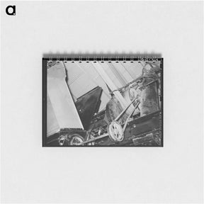 アートメモ帳-Cotton Gin Machinery
 - ラッセル リー Memo.