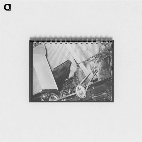 アートメモ帳-Cotton Gin Machinery
 - ラッセル リー Memo.