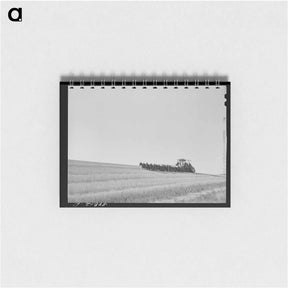 アートメモ帳-Walla Walla Wheat Harvest
 - ラッセル リー Memo.